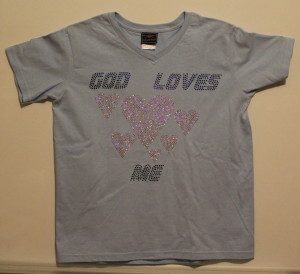 God Loves Me - Grey