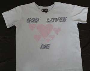 God Loves Me - Grey BB